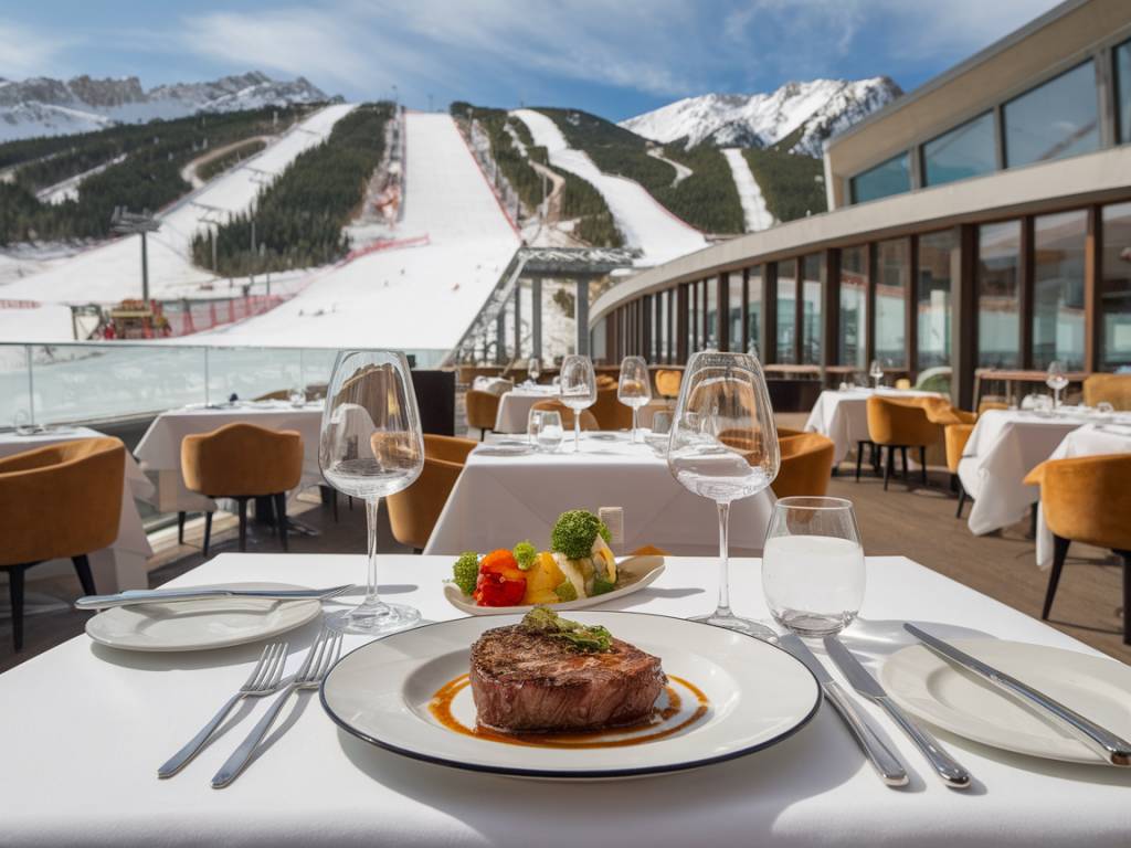 comment combiner ski et gastronomie au domaine de l’Espace Killy