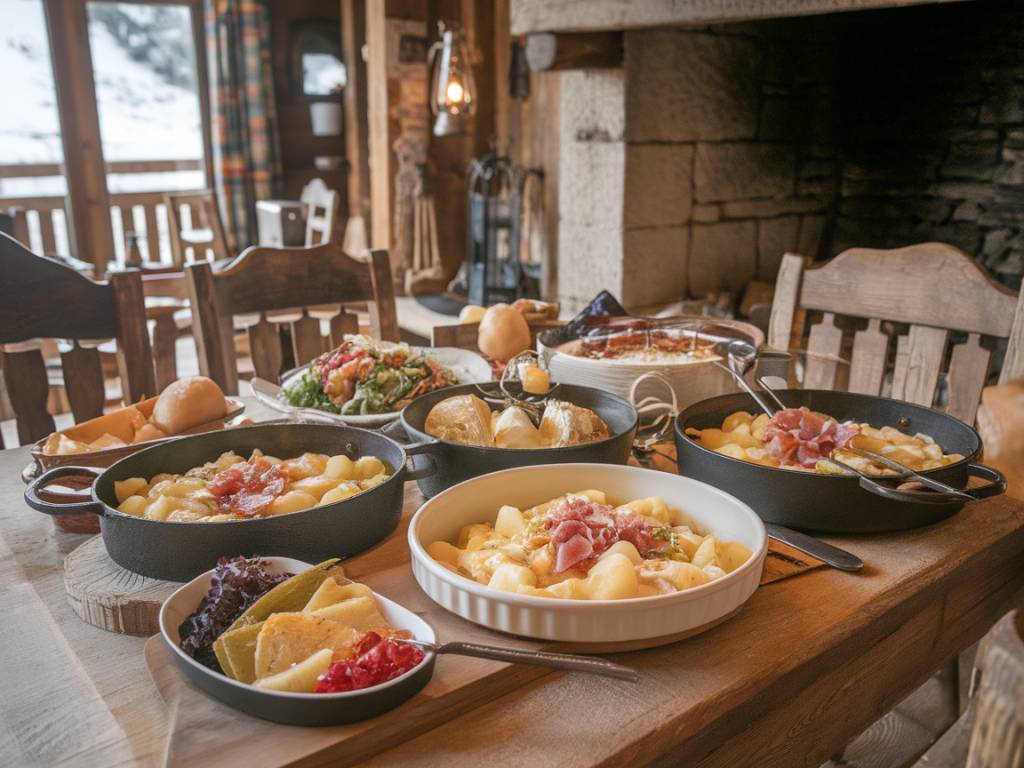 les recettes de tartiflette revisitées dans les chalets de l’Alpe d'Huez