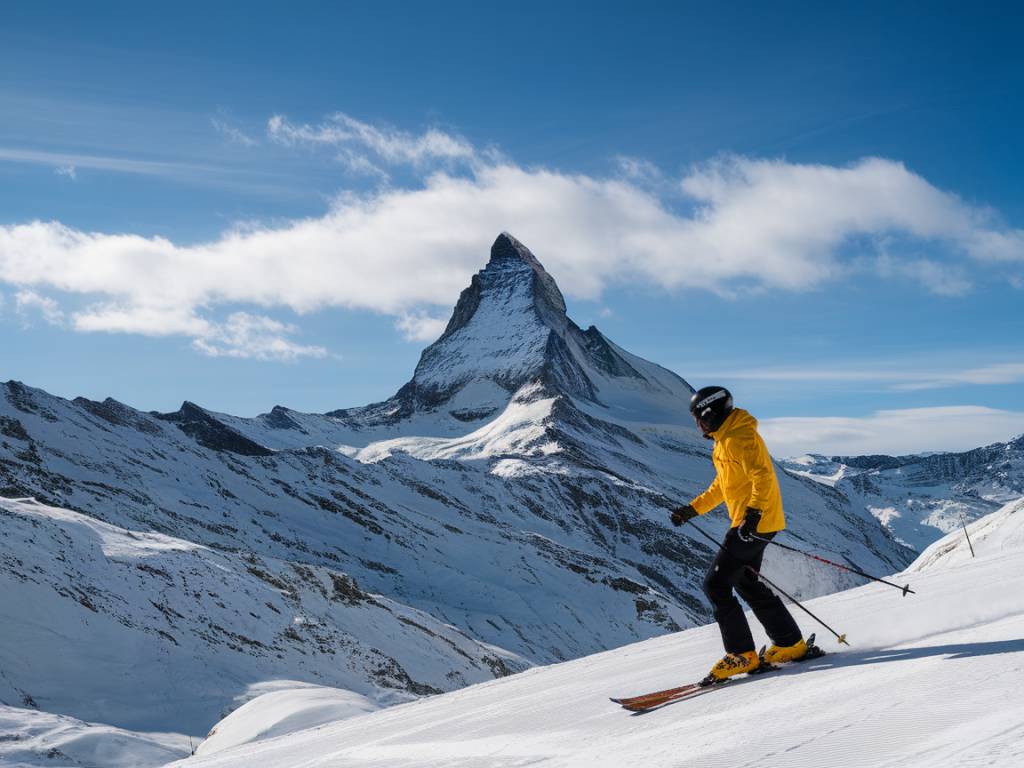 ski sur le Matterhorn : guide des pistes et des activités à Zermatt