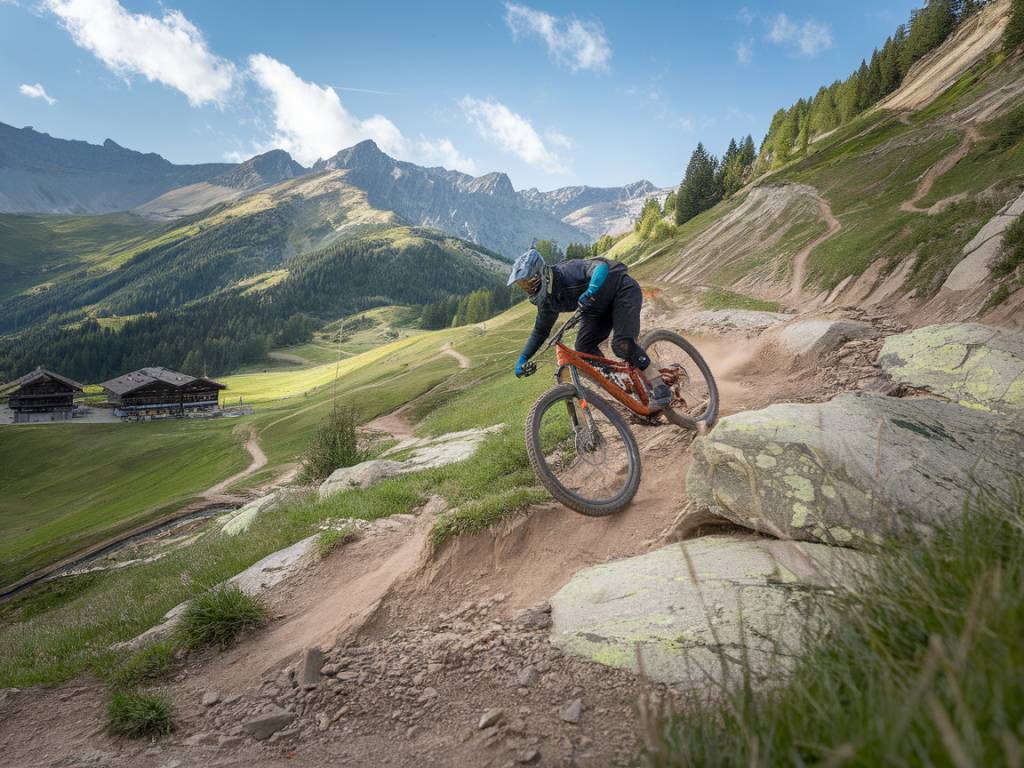 exploration des pistes les plus techniques à Verbier, Suisse