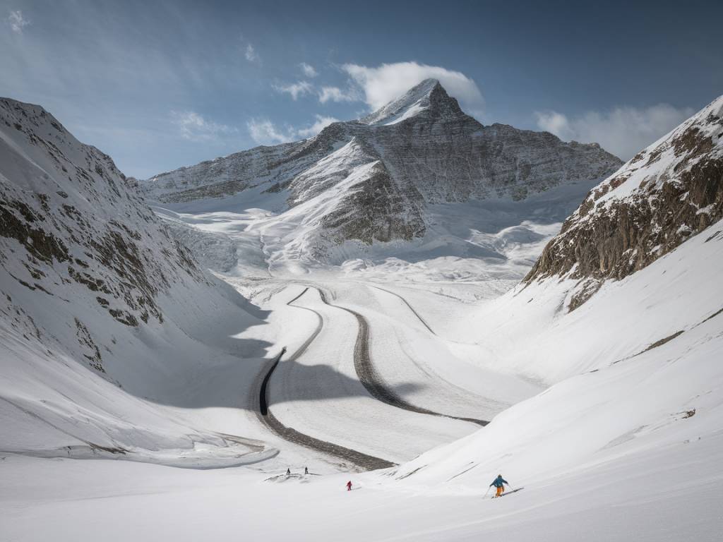 découvrir la Vallée Blanche à Chamonix : un itinéraire hors-piste mythique