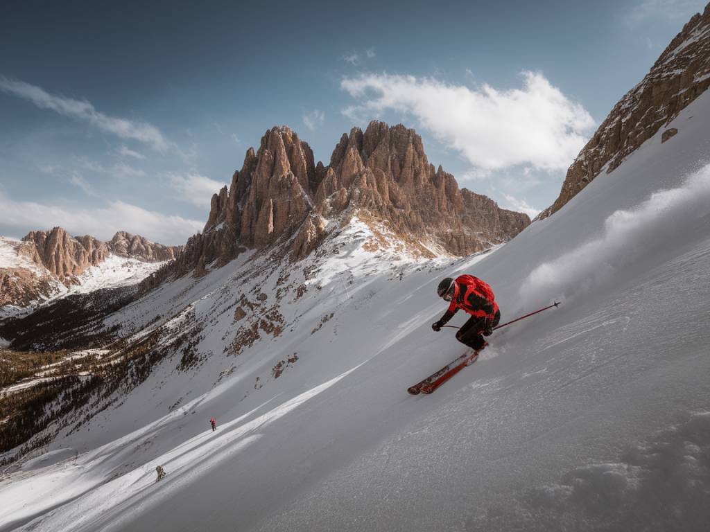 Skier dans les Dolomites : guide des meilleures pistes